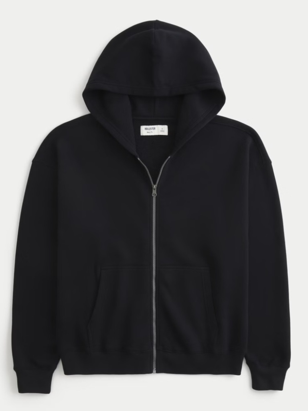 Men's Hollister Feel Good Boxy Zip-up Hoodie size XS